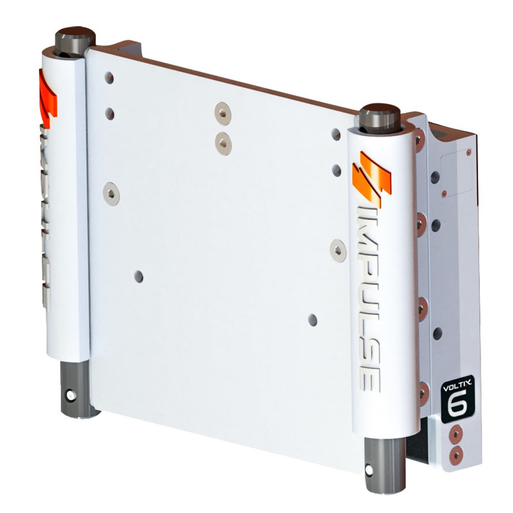 IMPULSE XL 6" Set Back Electric Jack Plate w/Standard Control - White Cerakote - Marine Parts OnlyBoat OutfittingIMPULSE