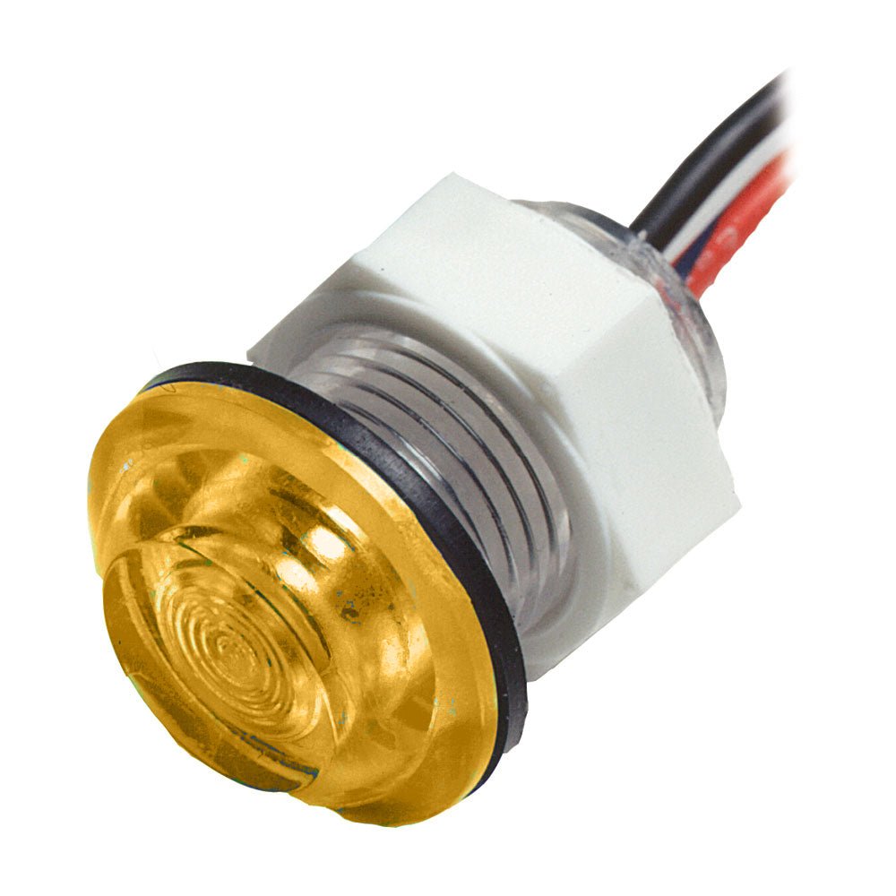 Innovative Lighting LED Bulkhead Livewell Light Flush Mount - Amber - Marine Parts OnlyLightingInnovative Lighting
