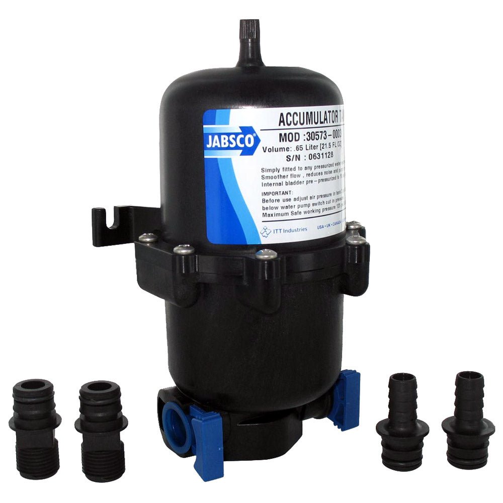 Jabsco .65L Mini Accumulator Tank w/Internal Bladder - Marine Parts OnlyMarine Plumbing & VentilationJabsco