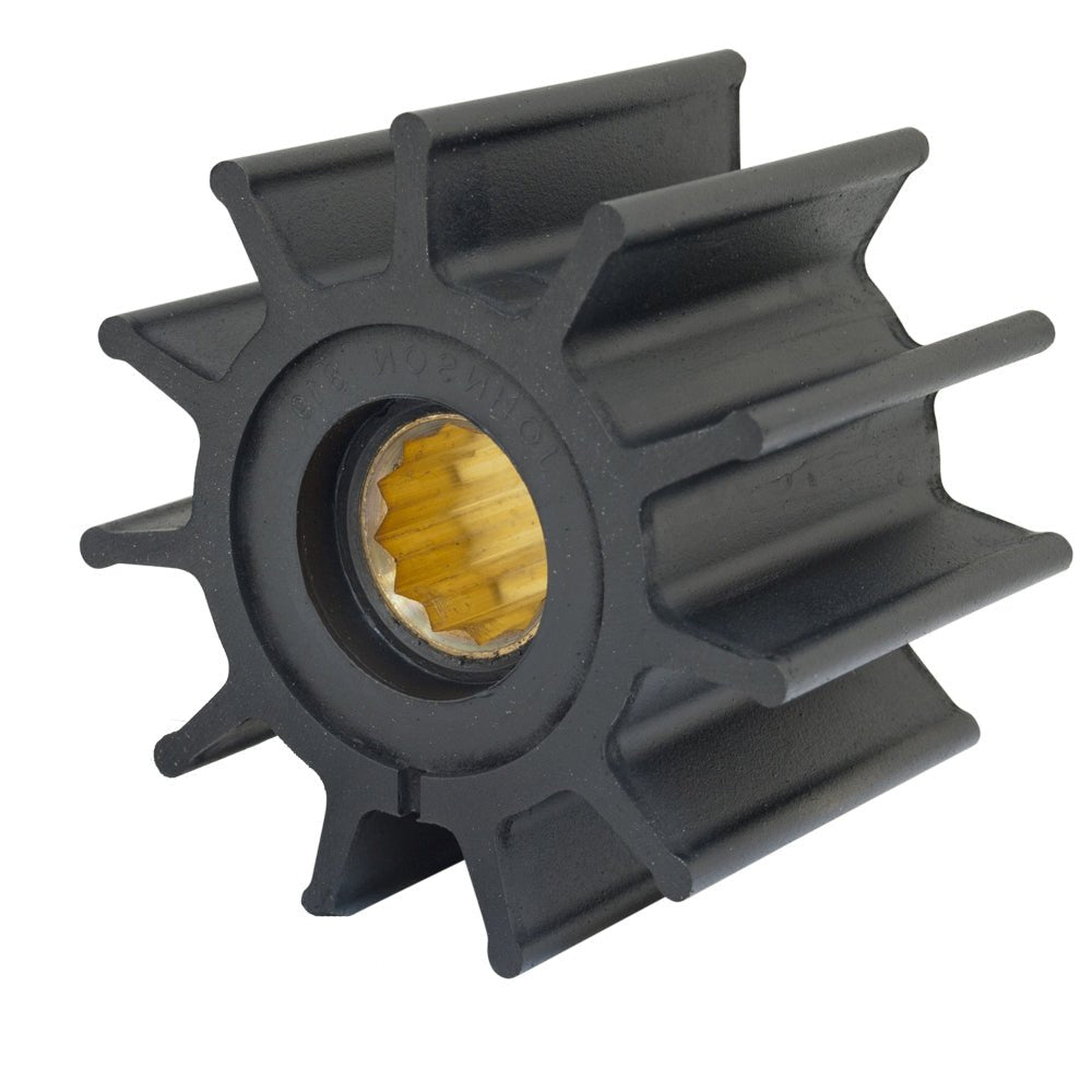 Jabsco Impeller Kit - 12 Blade - Neoprene - 3 - &190;" Diameter - Brass Insert - Spline Drive - Marine Parts OnlyMarine Plumbing & VentilationJabsco