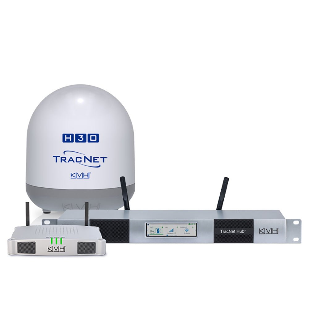 KVH TracNet™ H30 Ku - Band Antenna w/TracNet Hub - Marine Parts OnlyEntertainmentKVH