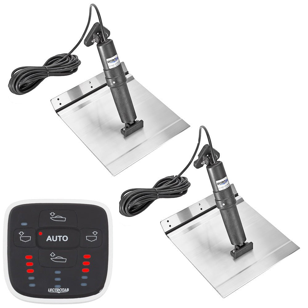 Lectrotab XKA Aluminum Alloy Trim Tab Kit w/ALC - 1 Control - 12 x 24 - Marine Parts OnlyBoat OutfittingLectrotab