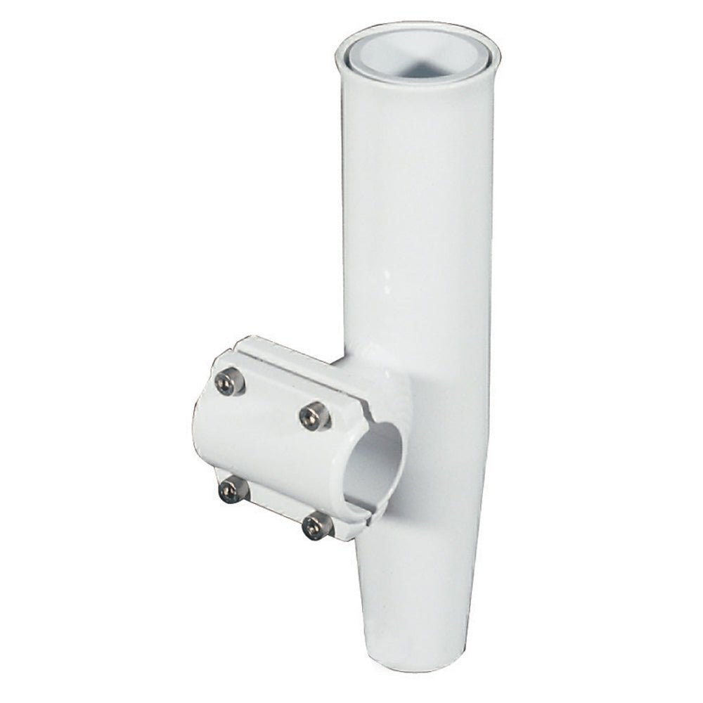 Lee's Clamp - On Rod Holder - White Aluminum - Horizontal Mount - Fits 1.660" O.D. Pipe - Marine Parts OnlyHunting & FishingLee's Tackle