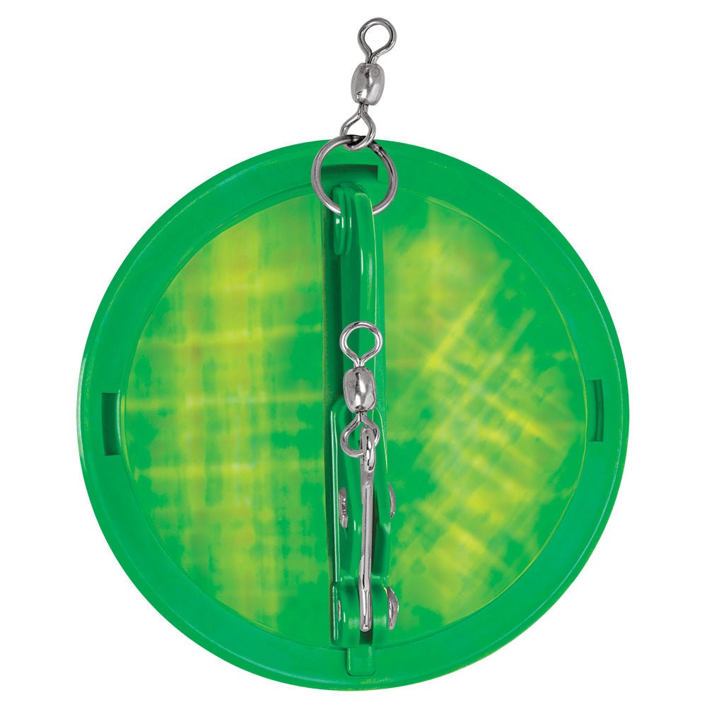 Luhr - Jensen 3 - 1/4" Dipsy Diver - Kelly Green/Silver Bottom Moon Jelly - Marine Parts OnlyHunting & FishingLuhr - Jensen