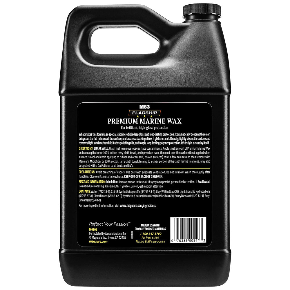 Meguiar's Flagship Premium Marine Wax - 1 Gallon - Marine Parts OnlyBoat OutfittingMeguiar's