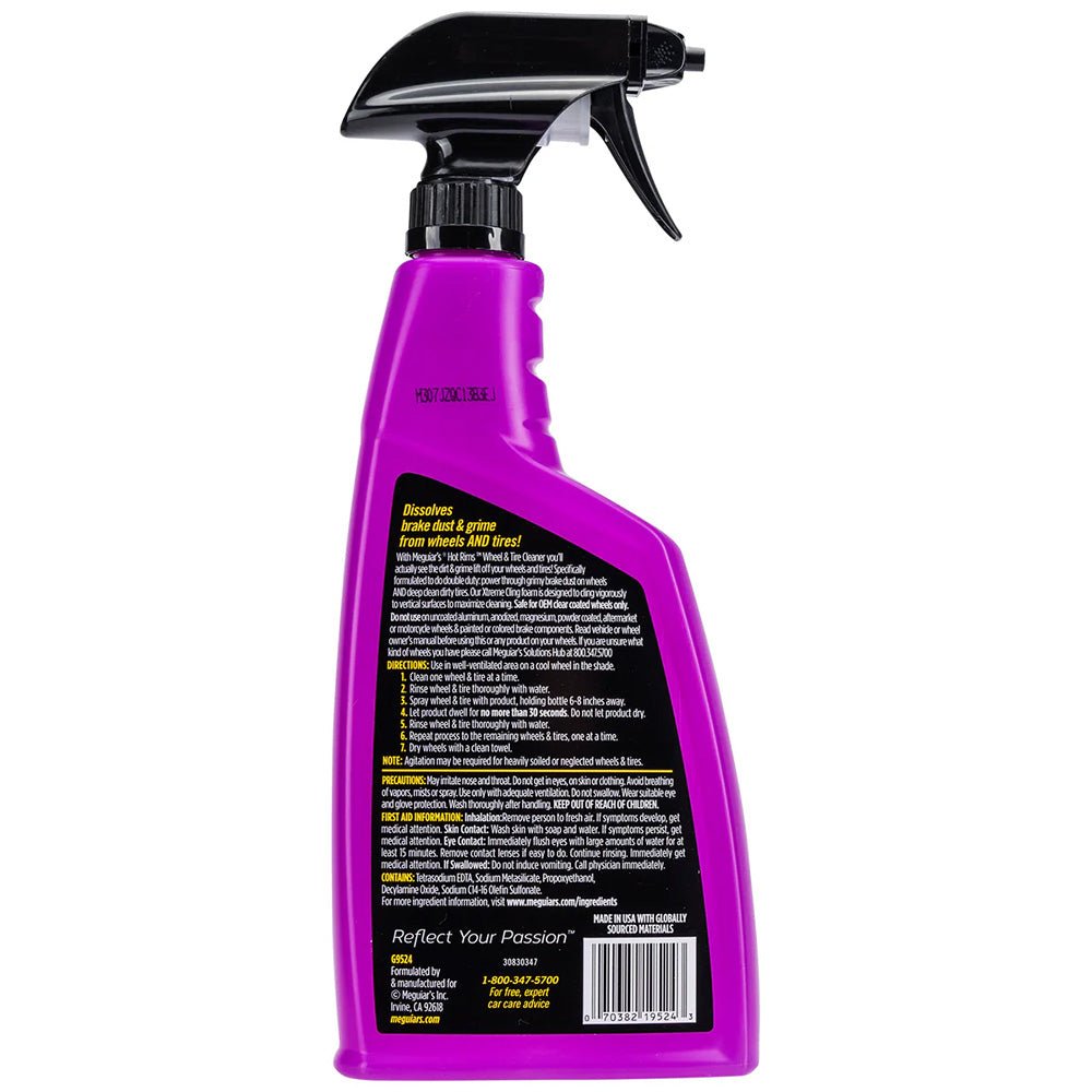 Meguiar's Hot Rims Wheel & Tire Cleaner - 24oz - Marine Parts OnlyAutomotive/RVMeguiar's