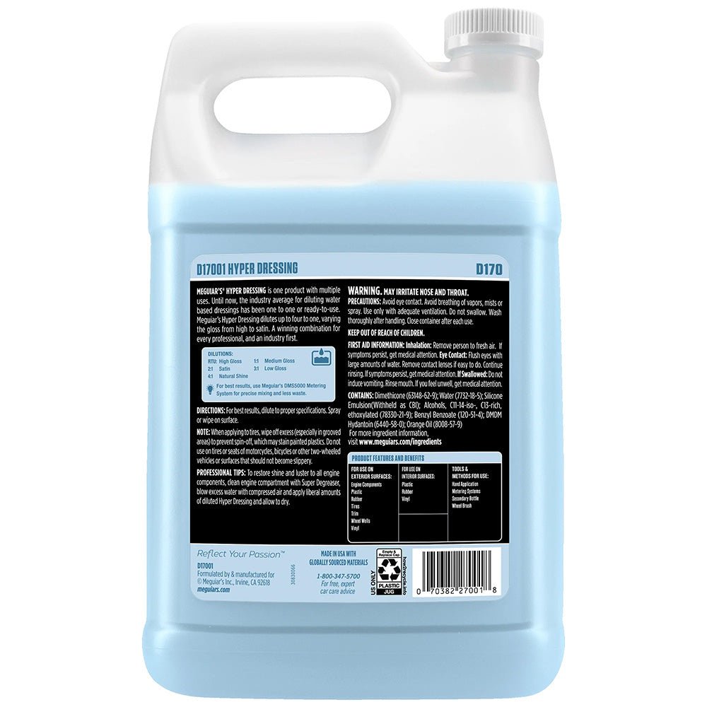 Meguiar's Hyper Dressing - 1 Gallon - Marine Parts OnlyAutomotive/RVMeguiar's