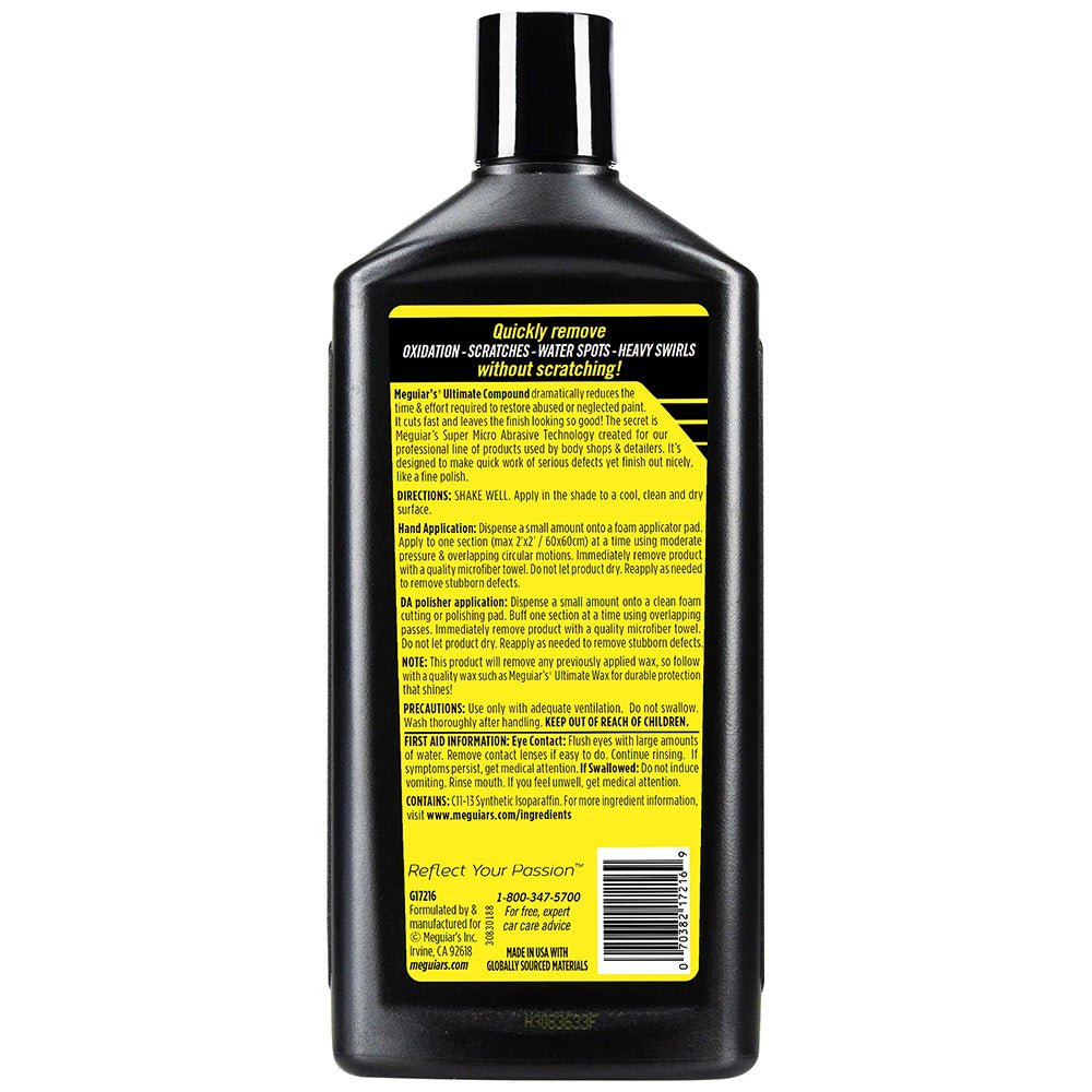 Meguiar's Ultimate Compound - 16oz - Marine Parts OnlyAutomotive/RVMeguiar's