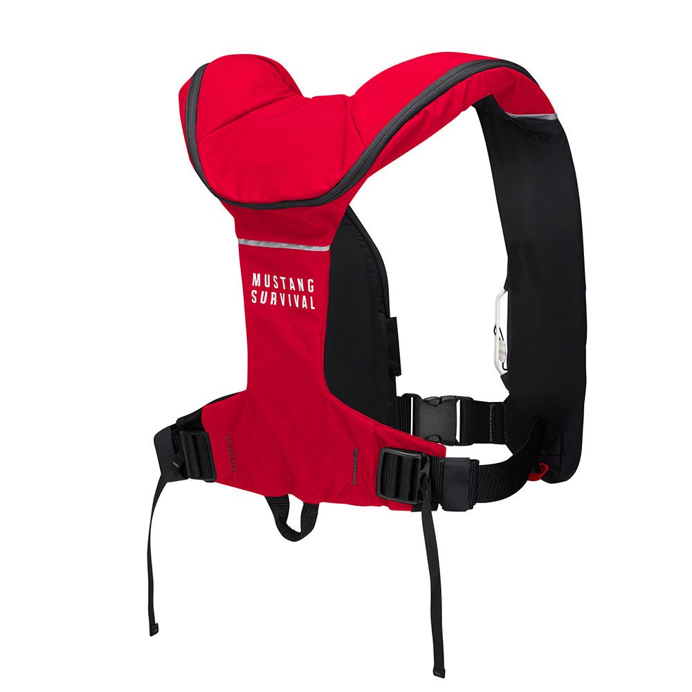Mustang Elite 190 Offshore Inflatable PFD - Red/Black - Marine Parts OnlyMarine SafetyMustang Survival