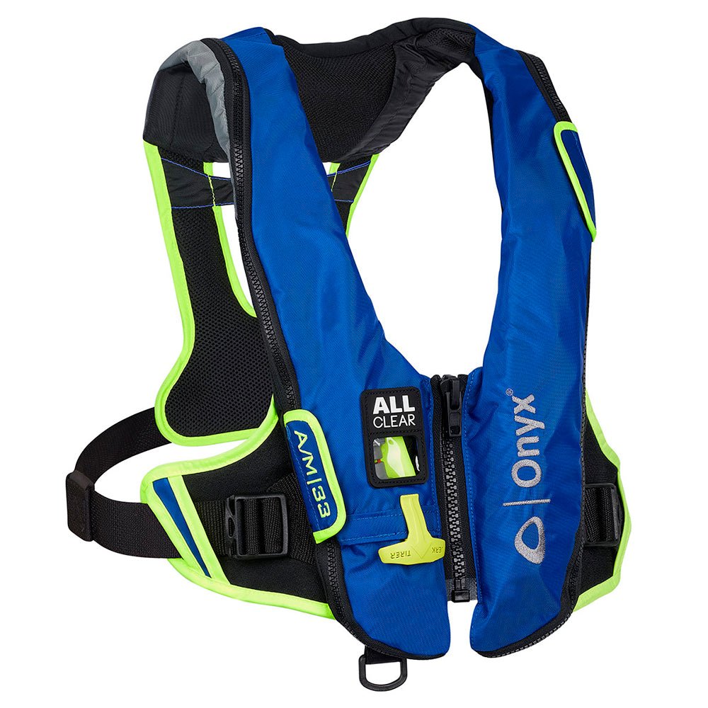 Onyx Impulse A/M - 33 All Clear® Auto/Manual Inflatable Life Jacket - Blue - Marine Parts OnlyMarine SafetyOnyx Outdoor