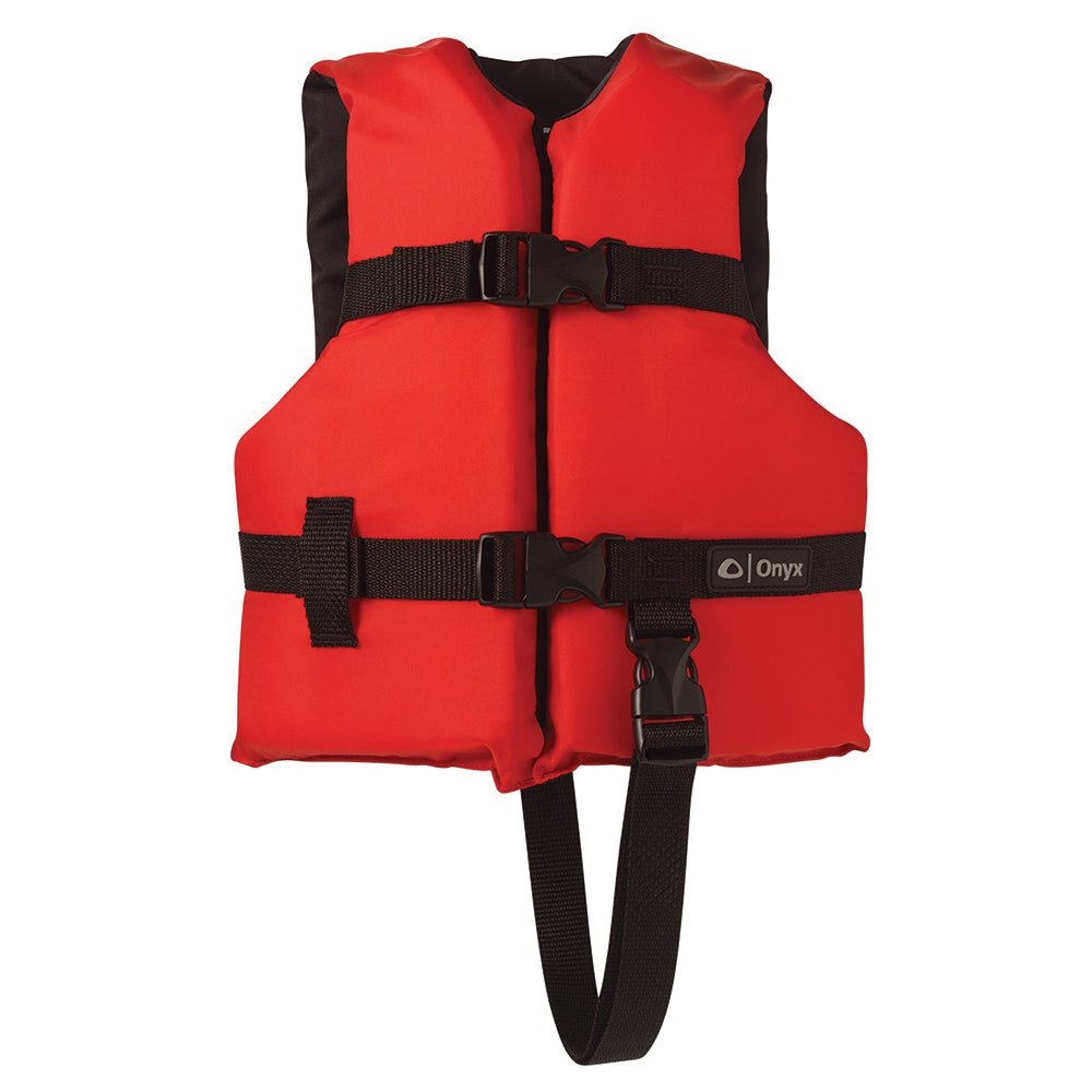 Onyx Nylon General Purpose Life Jacket - Child 30 - 50lbs - Red - Marine Parts OnlyMarine SafetyOnyx Outdoor