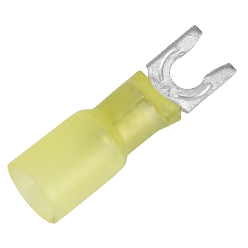 Pacer 12 - 10 AWG Heat Shrink Spade Terminal - 8 Stud Size - 25 Pack - Marine Parts OnlyElectricalPacer Group