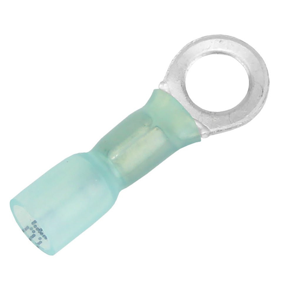 Pacer 16 - 14 AWG Heat Shrink Ring Terminal - 1/4" Stud Size - 25 Pack - Marine Parts OnlyElectricalPacer Group