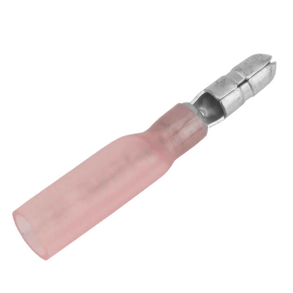Pacer 22 - 18 AWG Heat Shrink Male Bullet Terminal - 25 Pack - Marine Parts OnlyElectricalPacer Group
