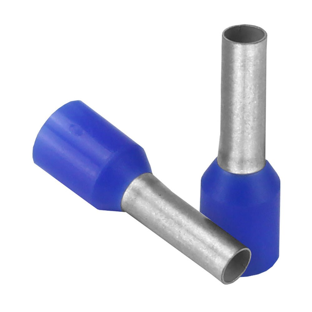 Pacer Blue 14 AWG Wire Ferrule - 8mm Length - 25 Pack - Marine Parts OnlyElectricalPacer Group