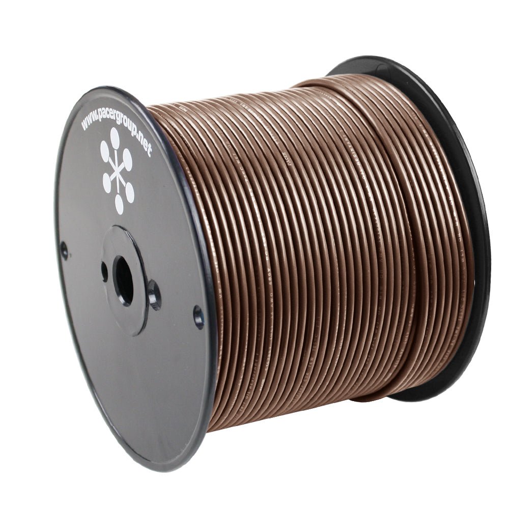 Pacer Brown 18 AWG Primary Wire - 500&39; - Marine Parts OnlyElectricalPacer Group