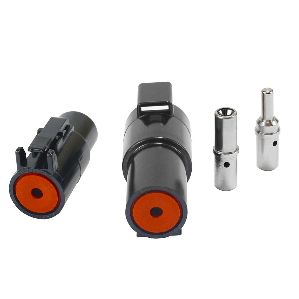 Pacer Deutsch 10 - 8 AWG DTHD Power Plug & Receptacle w/Pin & Socket - Marine Parts OnlyElectricalPacer Group