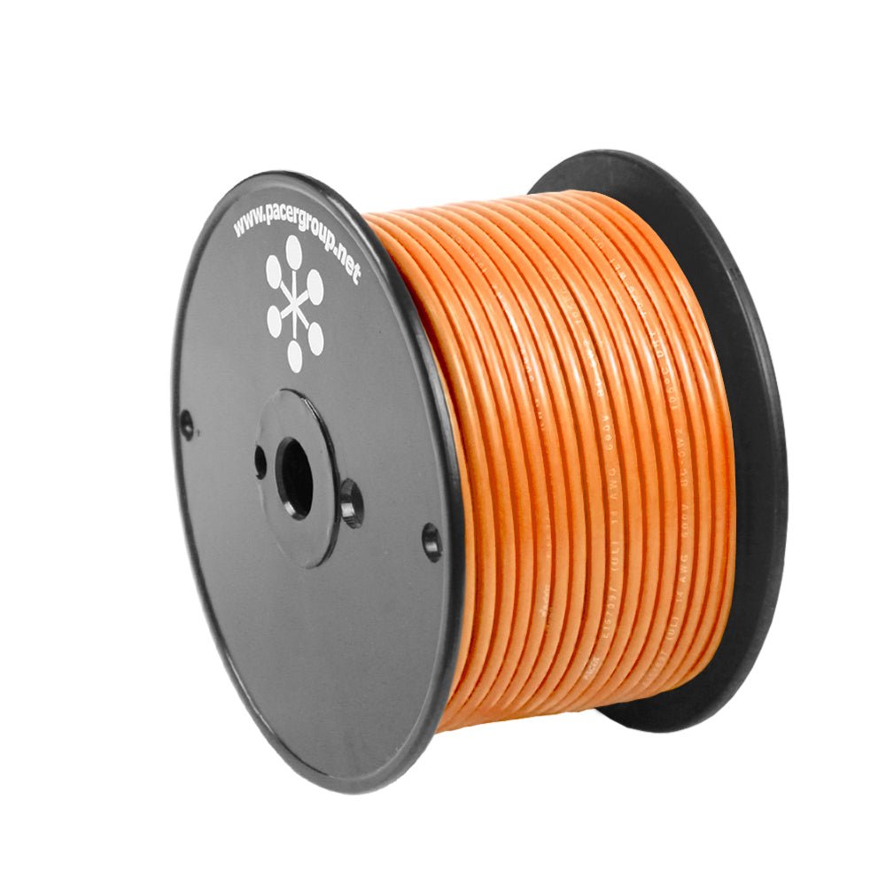 Pacer Orange 16 AWG Primary Wire - 100&39; - Marine Parts OnlyElectricalPacer Group