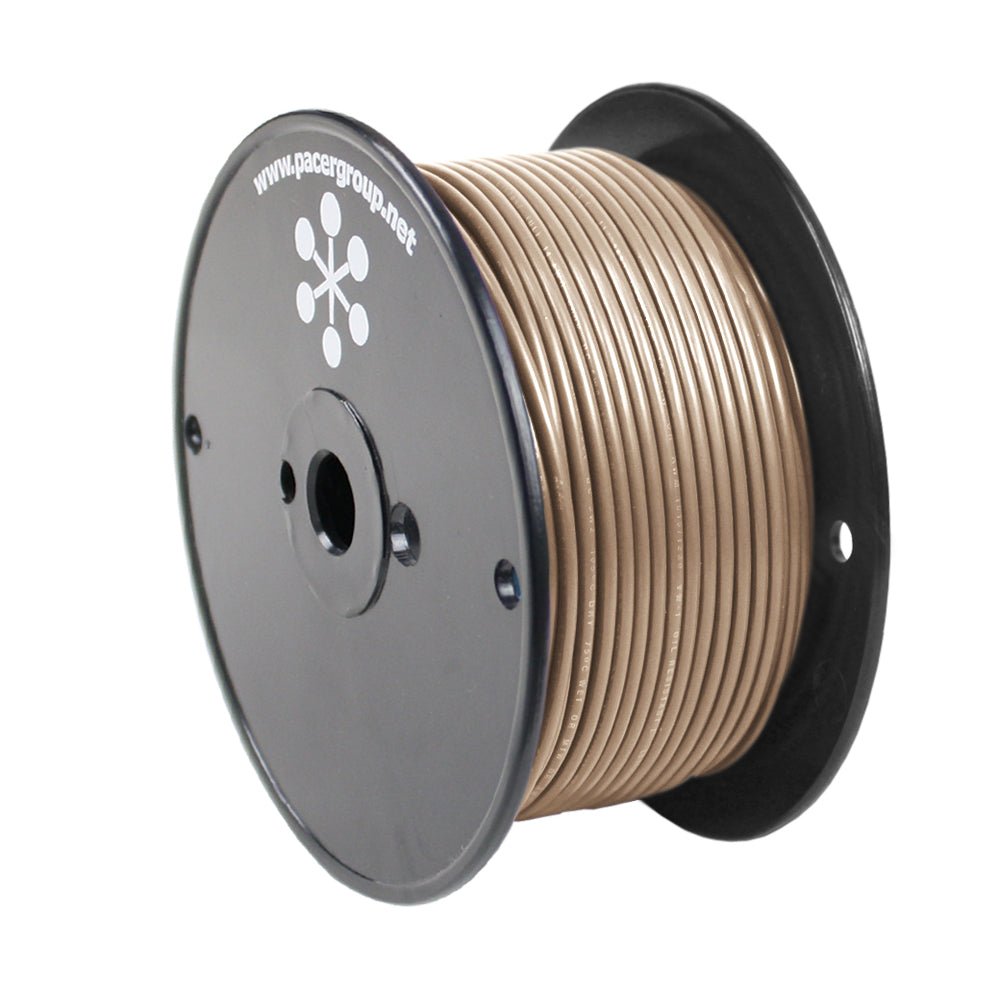 Pacer Tan 14 AWG Primary Wire - 250&39; - Marine Parts OnlyElectricalPacer Group