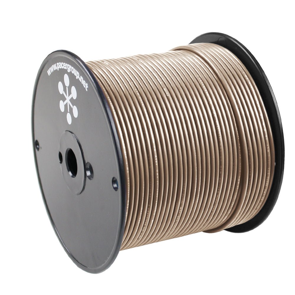 Pacer Tan 14 AWG Primary Wire - 500&39; - Marine Parts OnlyElectricalPacer Group