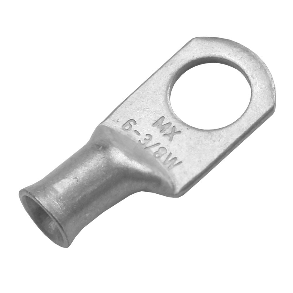 Pacer Tinned Lug 6 AWG - 3/8" Stud Size - 10 Pack - Marine Parts OnlyElectricalPacer Group