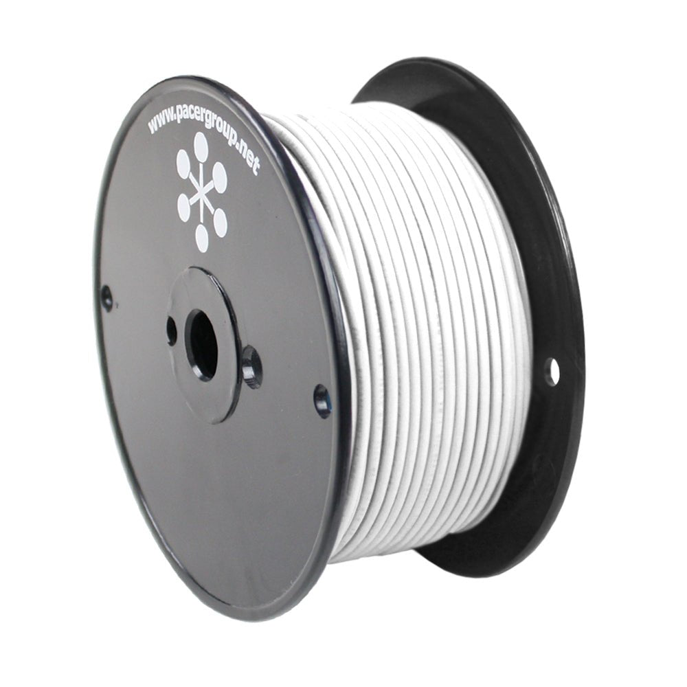Pacer White 10 AWG Primary Wire - 250&39; - Marine Parts OnlyElectricalPacer Group