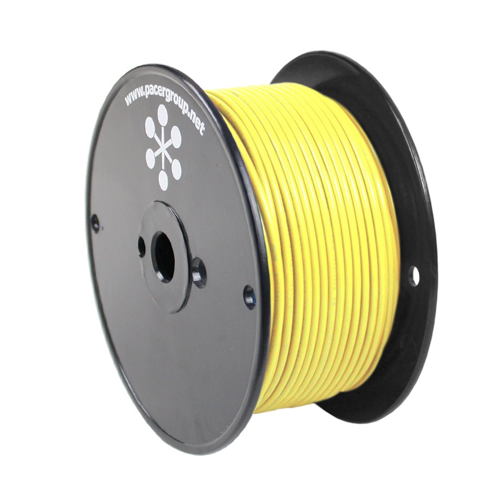 Pacer Yellow 14 AWG Primary Wire - 250&39; - Marine Parts OnlyElectricalPacer Group