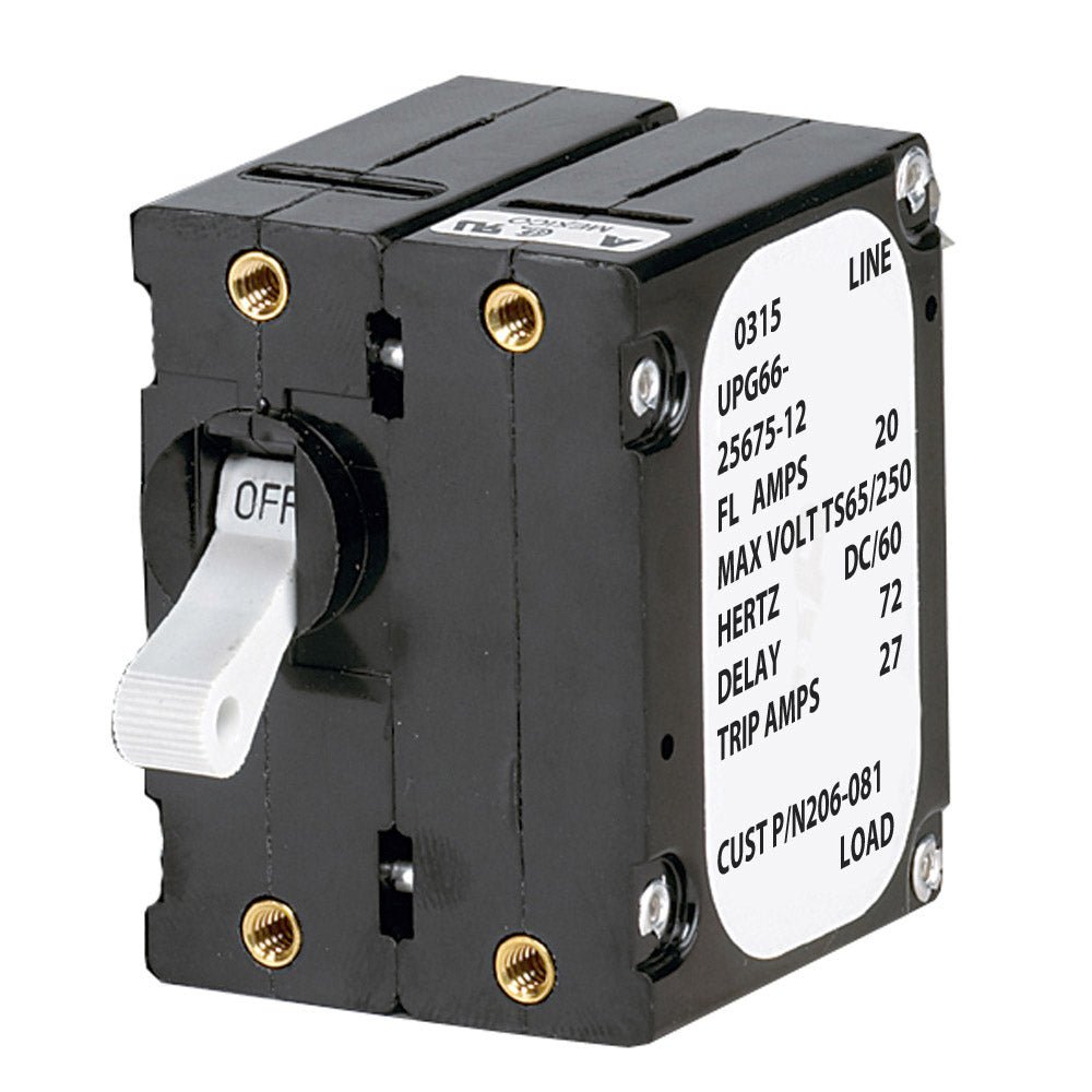 Paneltronics 'A' Frame Magnetic Circuit Breaker - 5 Amps - Double Pole - Marine Parts OnlyElectricalPaneltronics