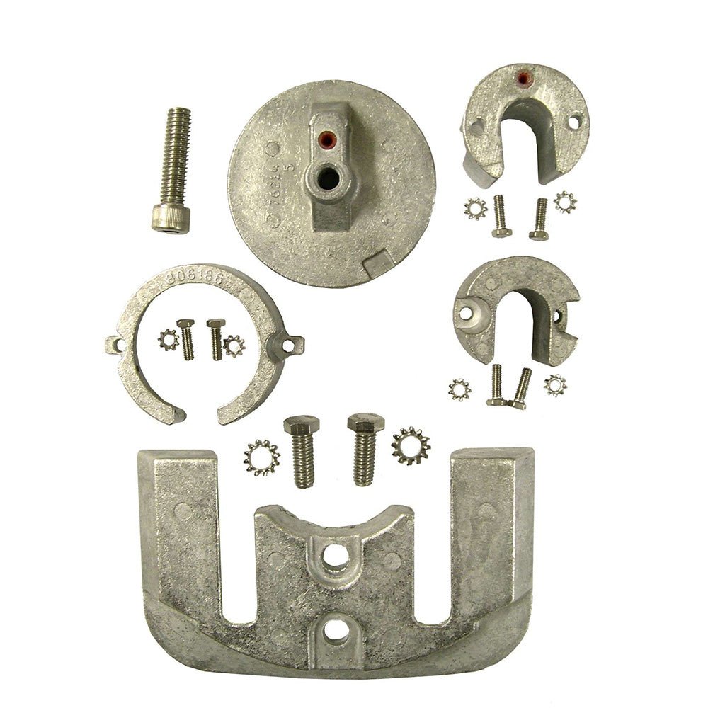 Performance Metals Mercruiser Bravo 1 Complete Anode Kit - Aluminum\\ - Marine Parts OnlyBoat OutfittingPerformance Metals