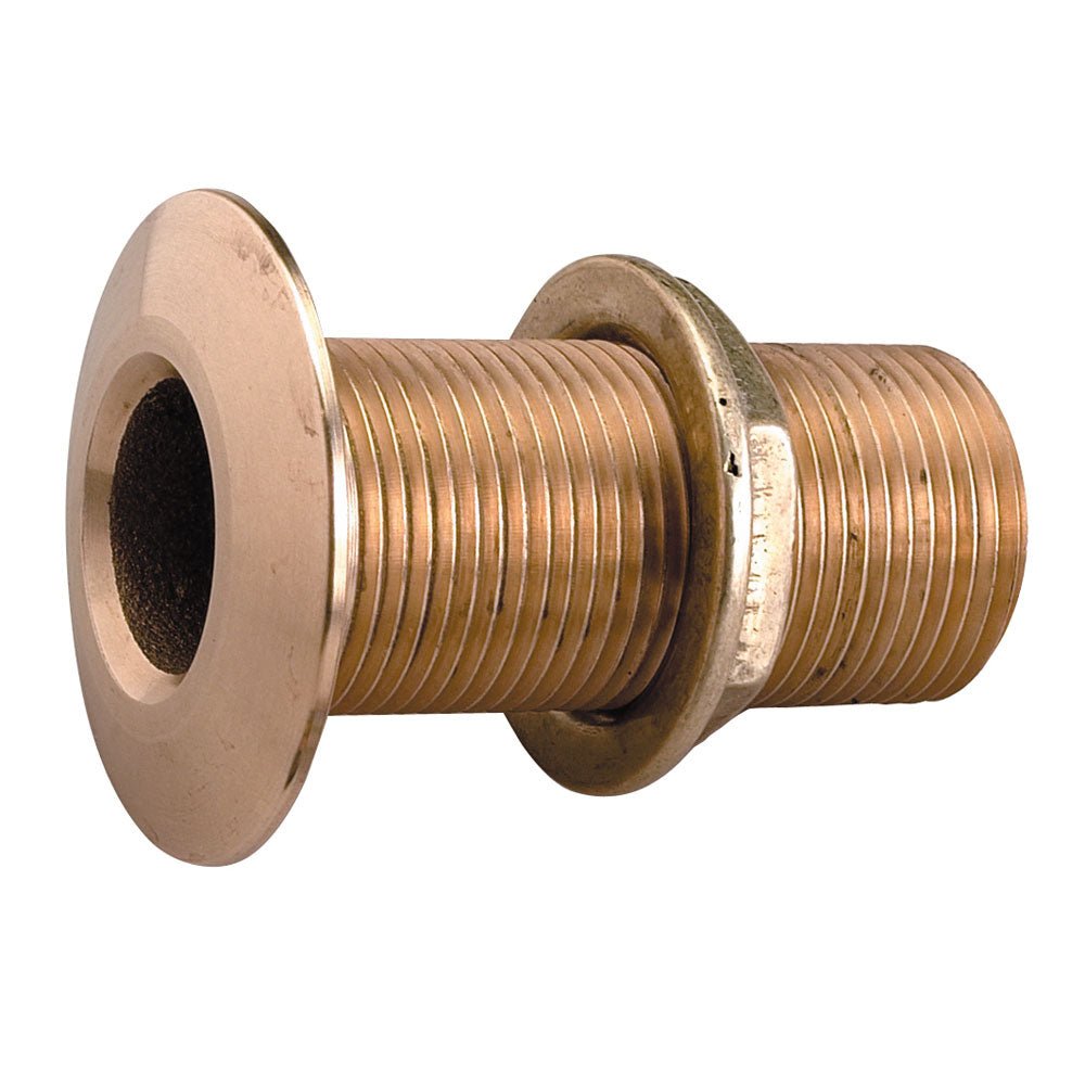 Perko 1/2" Thru - Hull Fitting w/Pipe Thread Bronze MADE IN THE USA - Marine Parts OnlyMarine Plumbing & VentilationPerko
