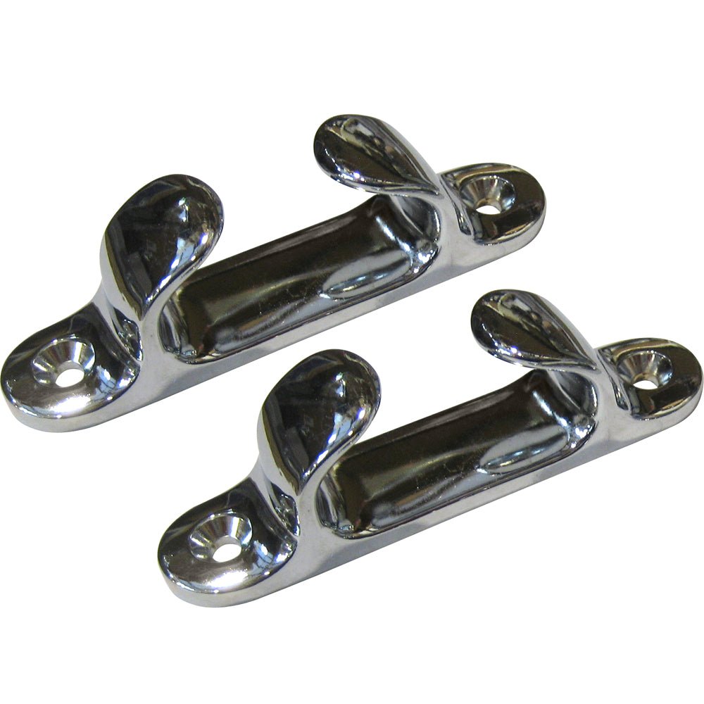Perko 4" Straight Chock - Chrome Plated Zinc - Marine Parts OnlyMarine HardwarePerko