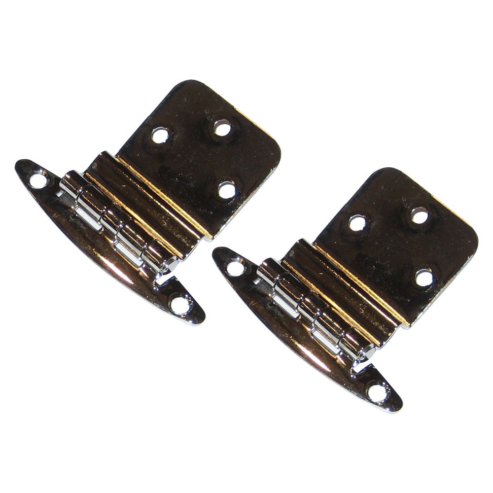 Perko Chrome Plated Brass 3/8" Inset Hinges - Marine Parts OnlyMarine HardwarePerko