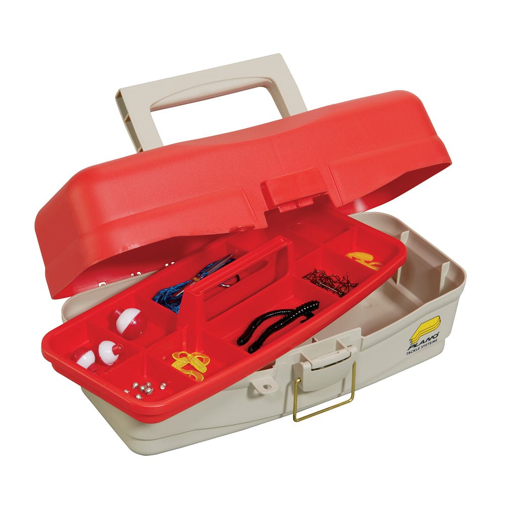 Plano Take Me Fishing™ Tackle Kit Box - Red/Beige - Marine Parts OnlyOutdoorPlano