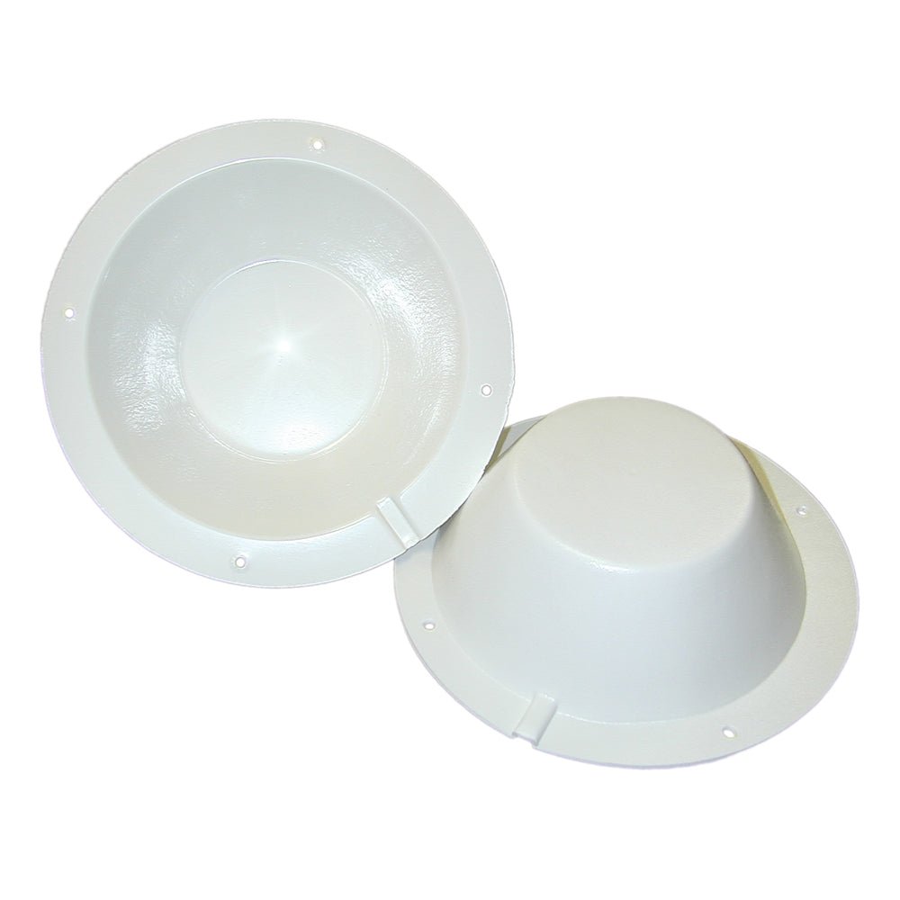 Poly - Planar 8 - 1/2" Speaker Back Cover - White - Marine Parts OnlyBoat OutfittingPoly - Planar