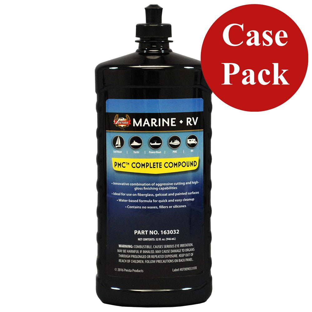 Presta MaxComplete Compound - 32oz - *Case of 12* - Marine Parts OnlyBoat OutfittingPresta