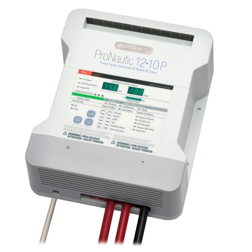 ProMariner ProNautic 1210P 10 Amp 2 Bank Battery Charger - Marine Parts OnlyElectricalProMariner