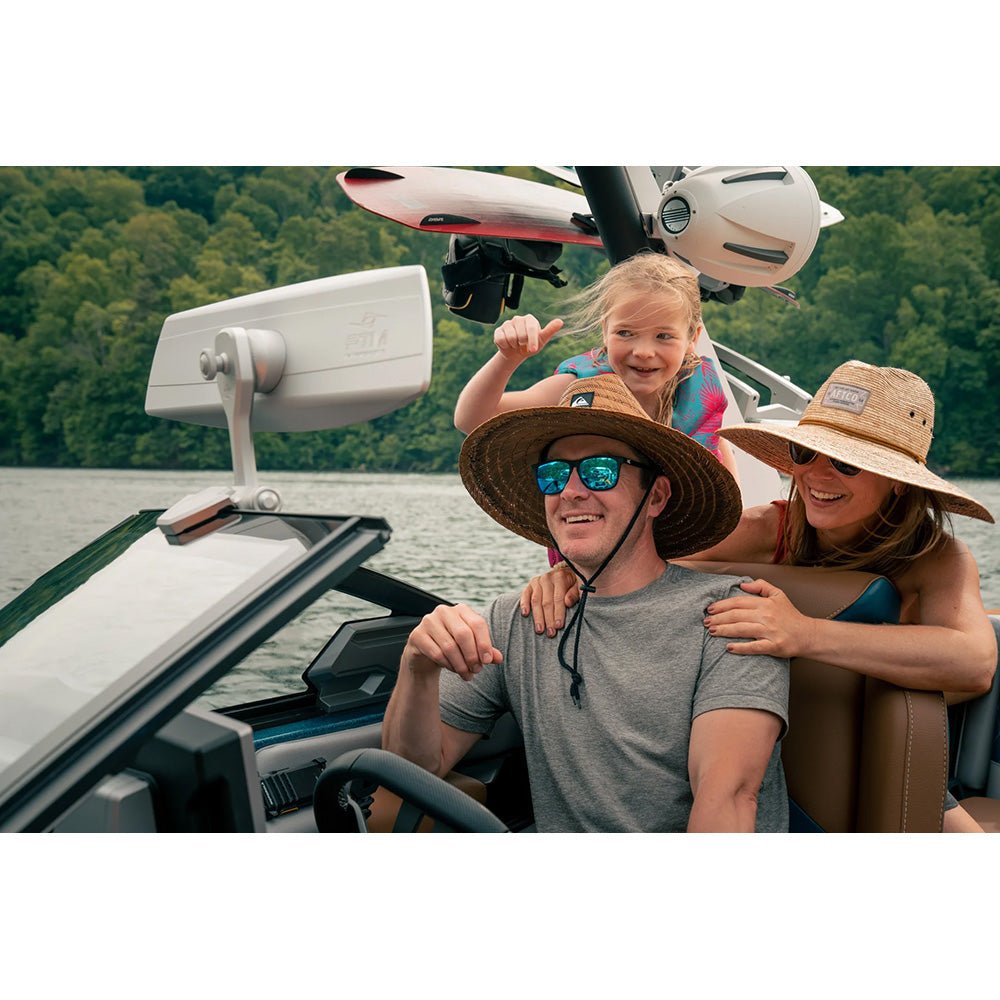 PTM Edge VR - 140 Elite Mirror - 6” x 20” - 140 Degree View - Black - Marine Parts OnlyBoat OutfittingPTM Edge