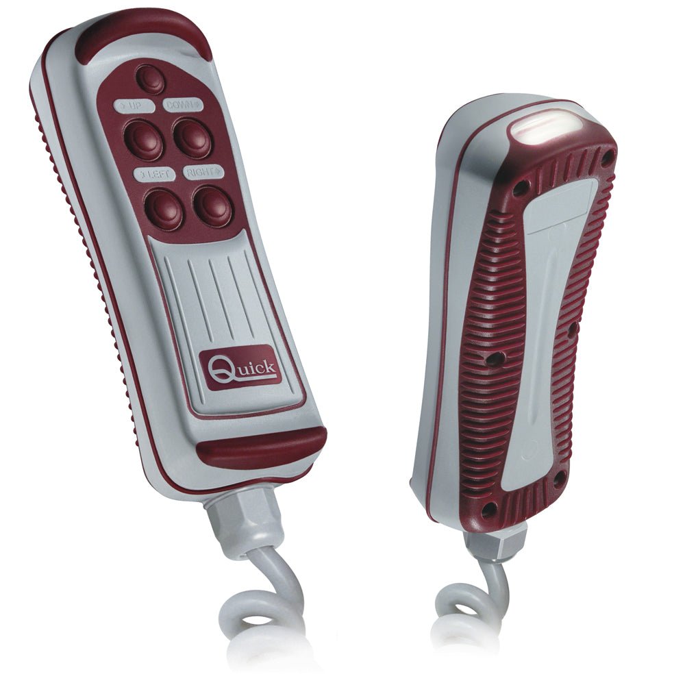 Quick HRC1004L 4 - Button Remote w/LED Light - Marine Parts OnlyAnchoring & DockingQuick