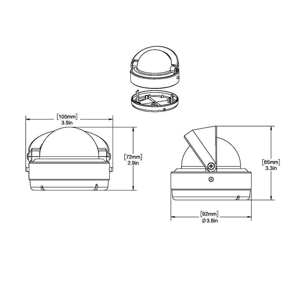 Ritchie S - 53G Explorer Compass - Surface Mount - Gray - Marine Parts OnlyMarine Navigation & InstrumentsRitchie