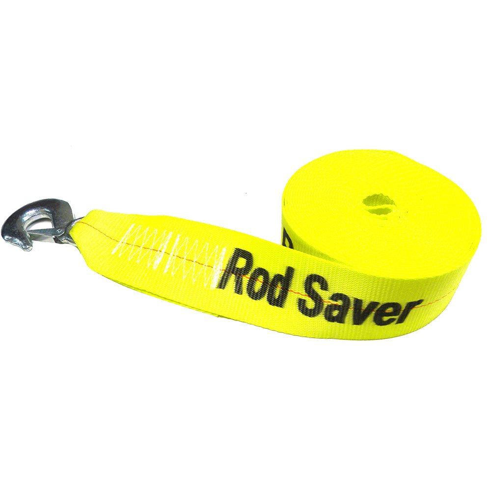 Rod Saver Heavy - Duty Winch Strap Replacement - Yellow - 3" x 20&39; - Marine Parts OnlyTraileringRod Saver