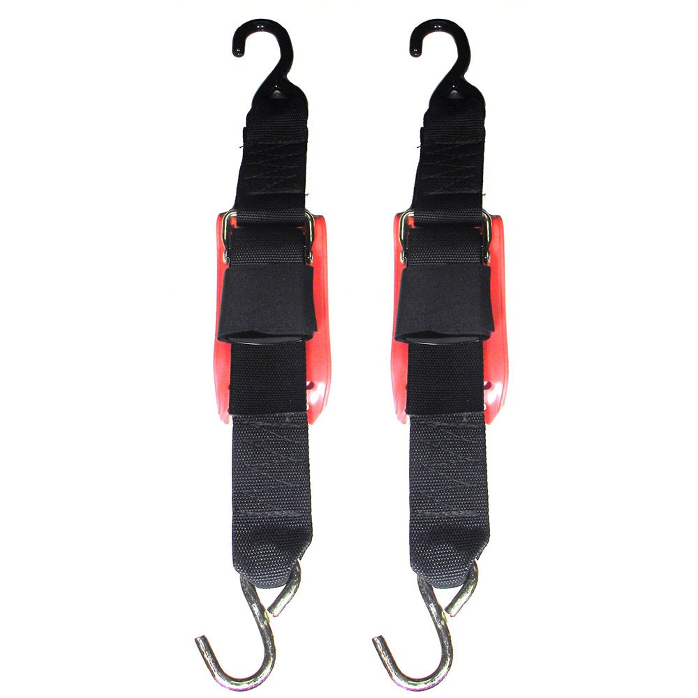 Rod Saver Quick Release Trailer Tie - Down w/Vinyl Pad - 2" x 4&39; - Pair - Marine Parts OnlyTraileringRod Saver