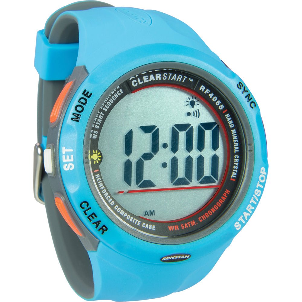 Ronstan RF4055 ClearStart™ 50mm Sailing Watch - Blue/Grey - Marine Parts OnlySailingRonstan