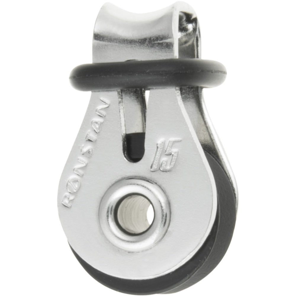 Ronstan Series 15 Ball Bearing Utility Block - Single Block, Loop Head - Marine Parts OnlySailingRonstan