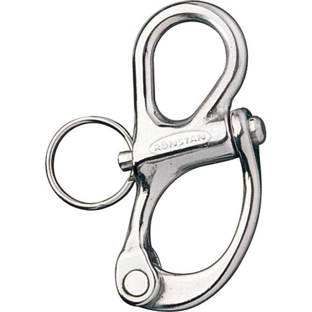 Ronstan Snap Shackle - Fixed Bail - 85mm (3 - 11/32") Length - Marine Parts OnlySailingRonstan