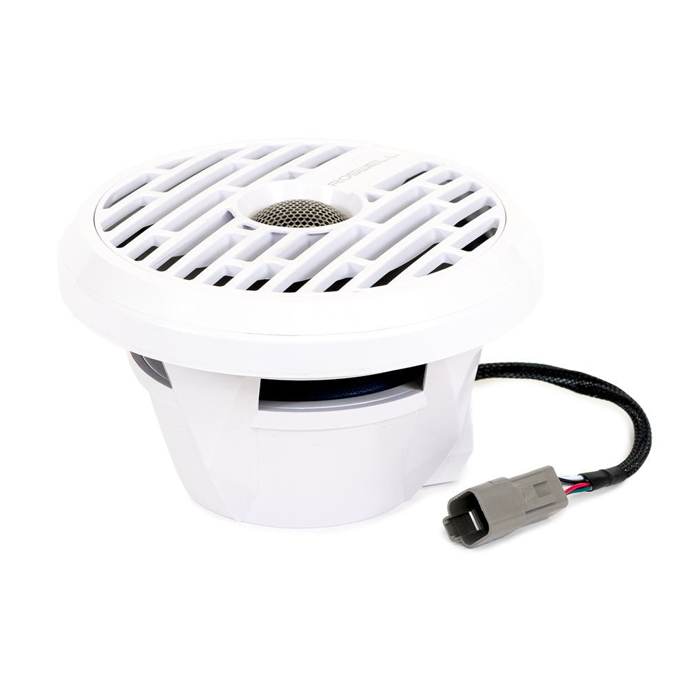 Roswell R1 7.7” Marine Speakers - White - 90W RMS & 180W Peak Power - Marine Parts OnlyEntertainmentRoswell Marine