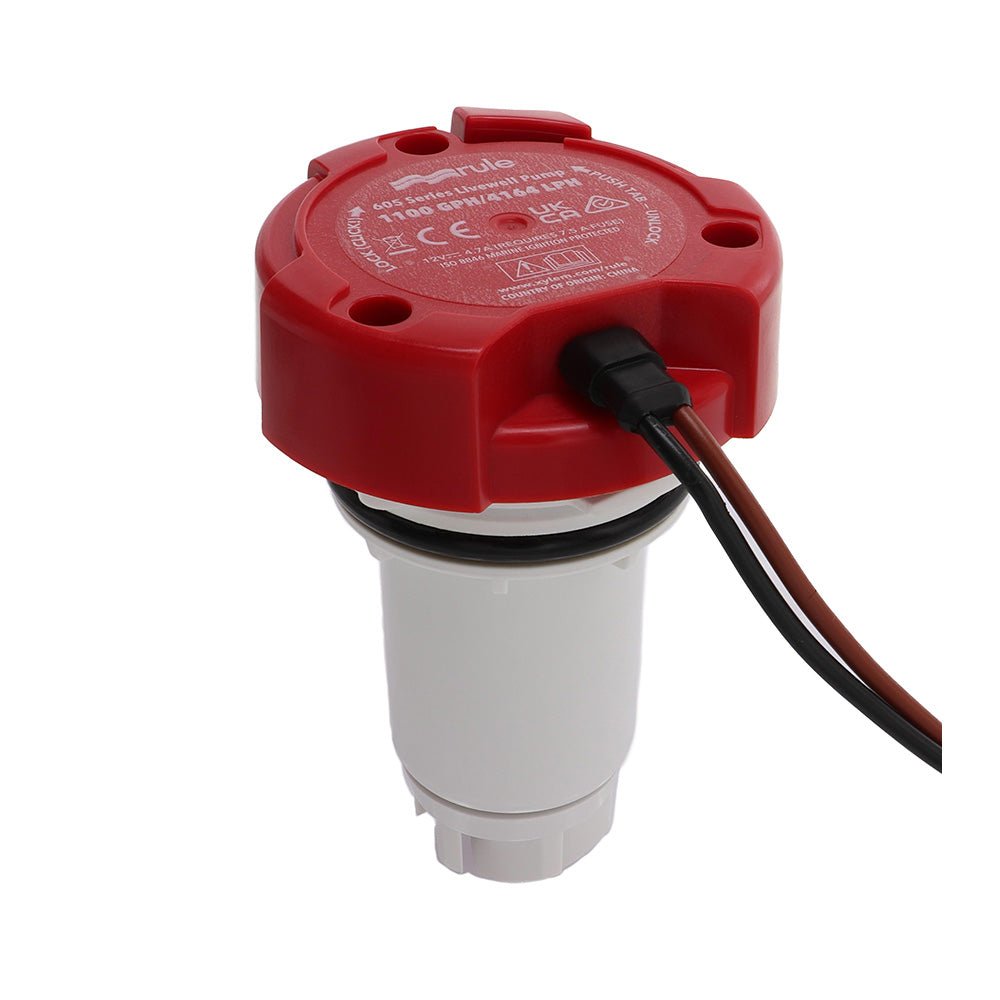 Rule 1100 GPH Livewell Pump Replacement Motor Cartridge - Marine Parts OnlyMarine Plumbing & VentilationRule