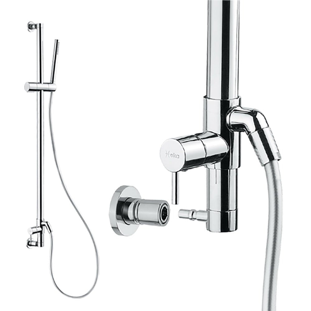 Scandvik All - In - One Shower System - 28" Shower Rail - Marine Parts OnlyMarine Plumbing & VentilationScandvik