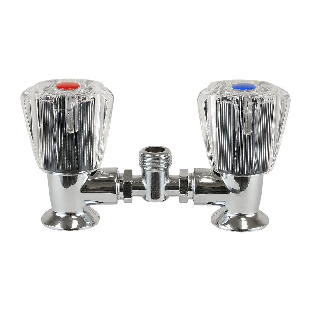 Scandvik Mixing Bridge w/Acrylic Knobs - 3/8" - Marine Parts OnlyMarine Plumbing & VentilationScandvik