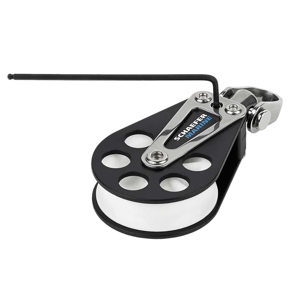 Schaefer Single Aluminum Block - 51mm Sheave - Marine Parts OnlySailingSchaefer Marine