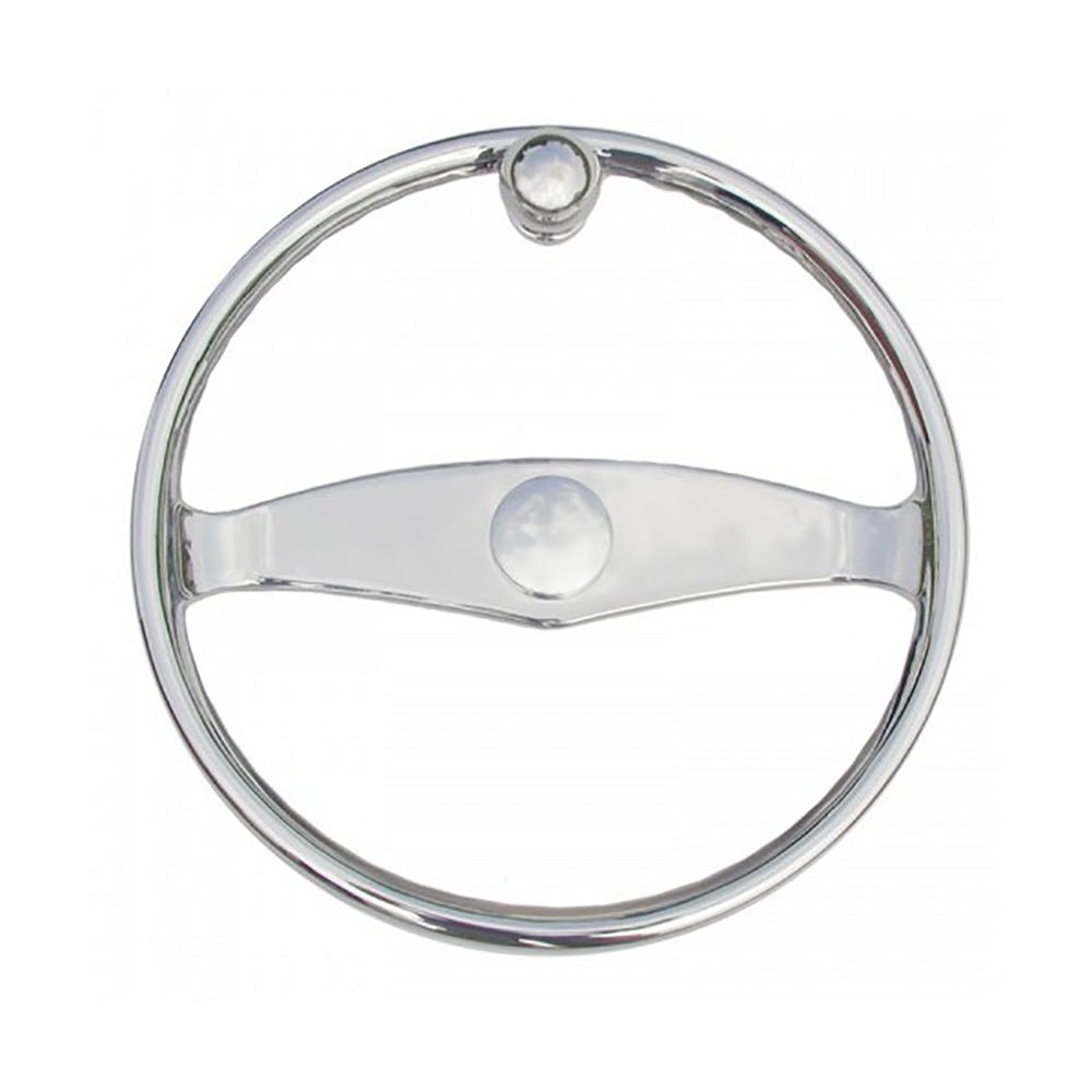 Schmitt Marine - Ongaro Wheel - 15.5" w/Knob for 3/4" Teleflex Tapered Shaft - Marine Parts OnlyMarine HardwareSchmitt Marine